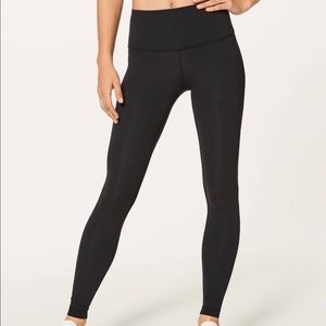 Lululemon Wunder Under HR 7/8 Tight Black Size 12